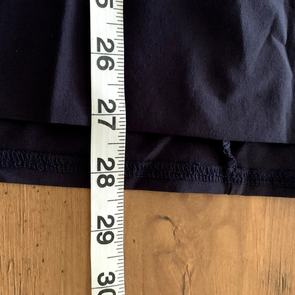 T by Talbots Top Navy Performance Tank Athletic Sport Sleeveless Stretch L NWT - Picture 7 of 8
